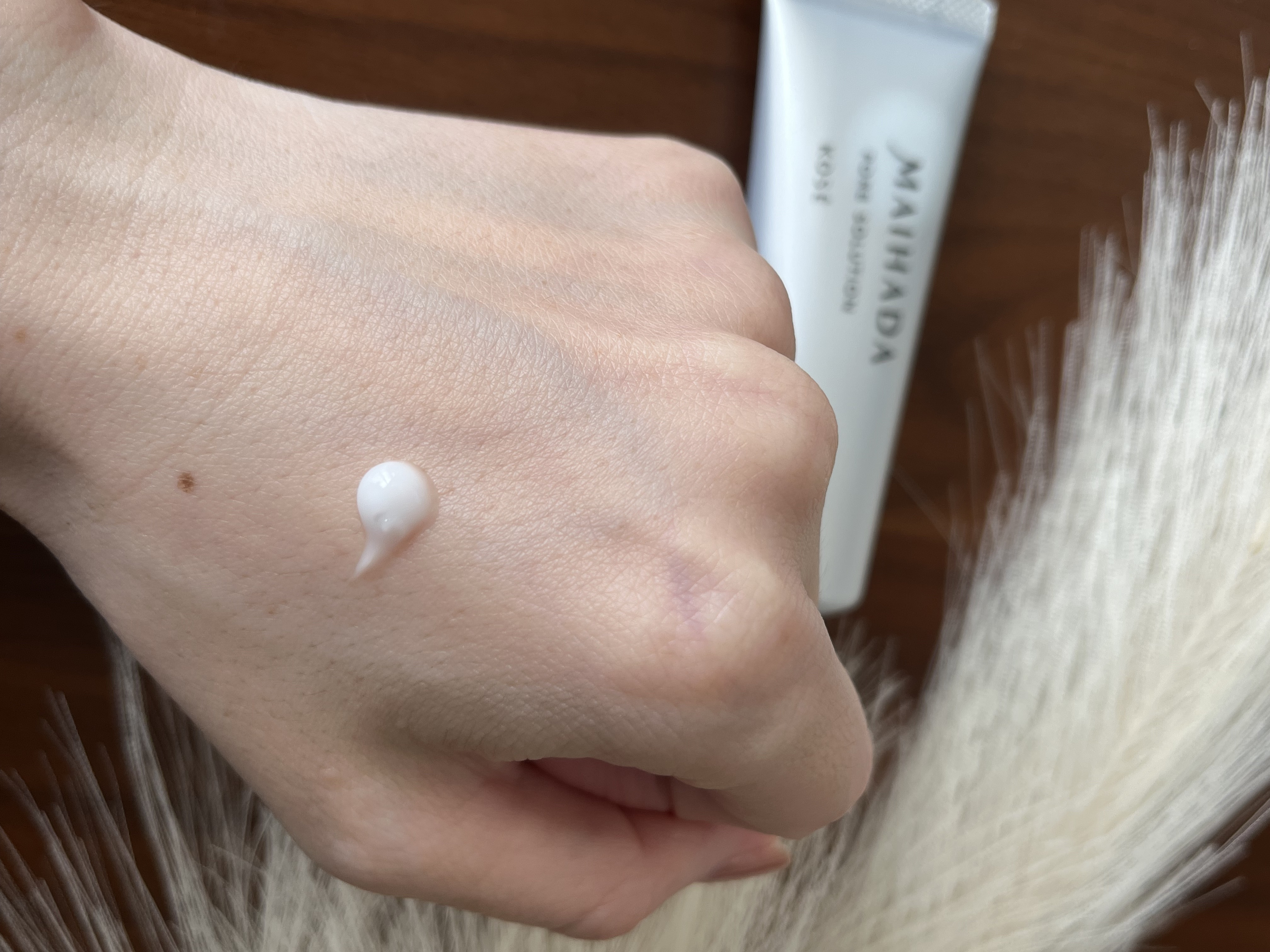 肌潤 ポアソリューション/米肌/美容液を使ったクチコミ（3枚目）