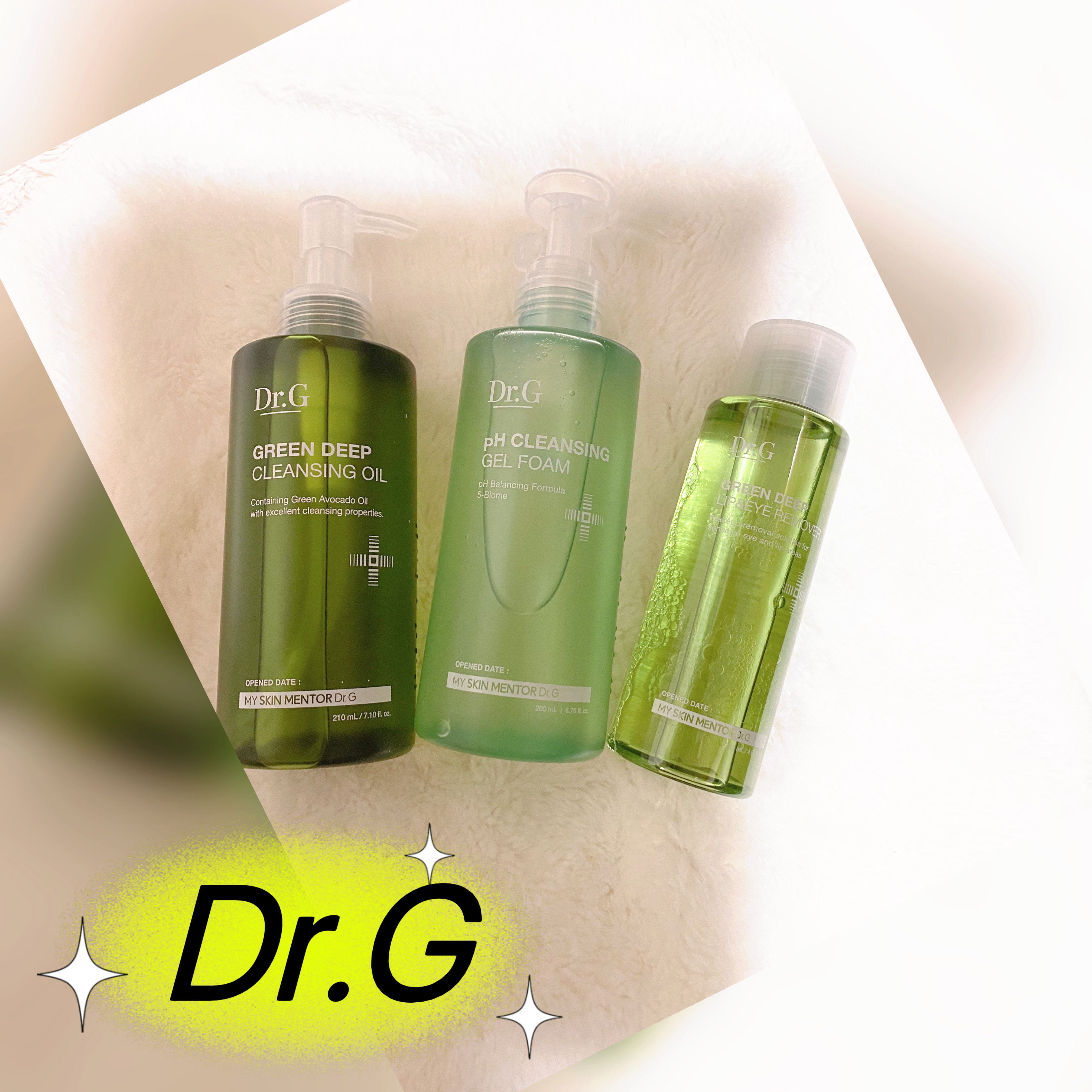 弱酸性クレンジングジェルフォーム/Dr.G/その他洗顔料を使ったクチコミ（1枚目）