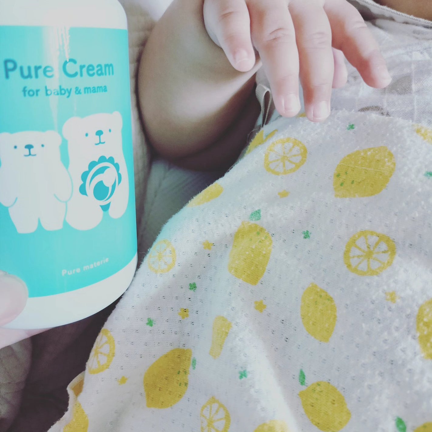 ピュア マテリエ ベビークリーム/pure materie/ボディクリームを使ったクチコミ(3枚目)