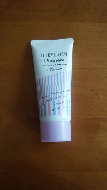 ✨パラソーラ　イルミスキン　UVエッセンス✨
SPF50+ PA++++　からだ・顔用

ラベンダーカラーの日焼け止めとして話題のこちらを購入しましたので、ご紹介します。

まず、ラベンダーカラーの効果