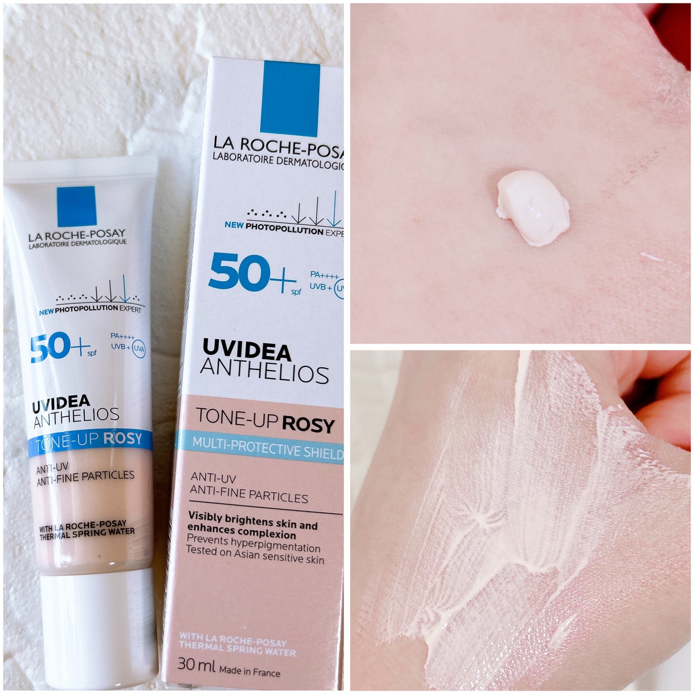 UVイデア XL プロテクショントーンアップ ローズ/ラ ロッシュ ポゼ/日焼け止めクリームを使ったクチコミ(2枚目)