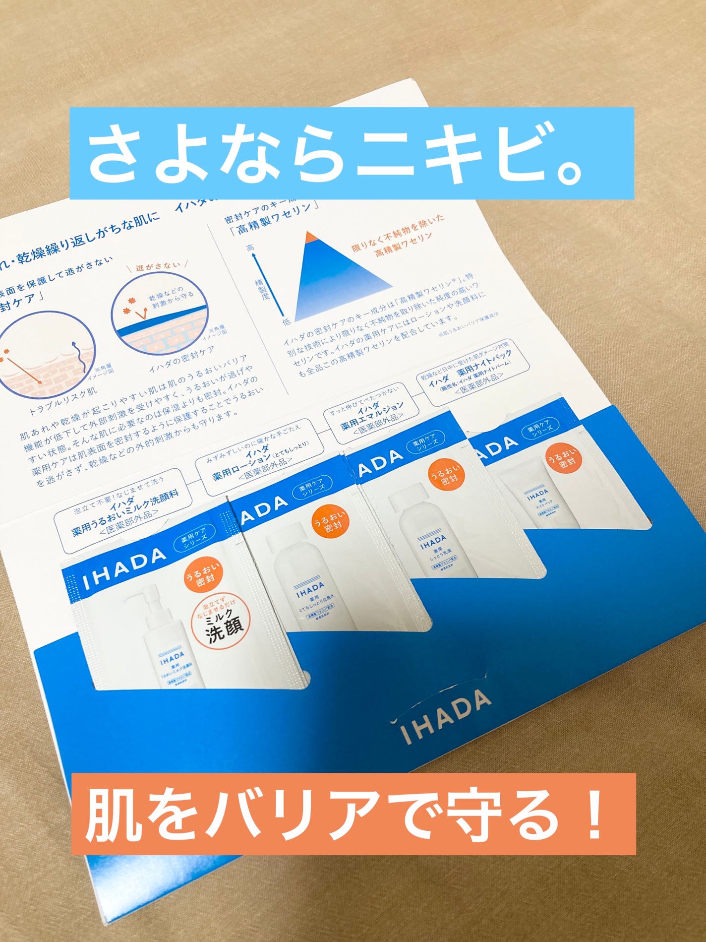 薬用ローション(とてもしっとり)/IHADA/化粧水を使ったクチコミ(1枚目)