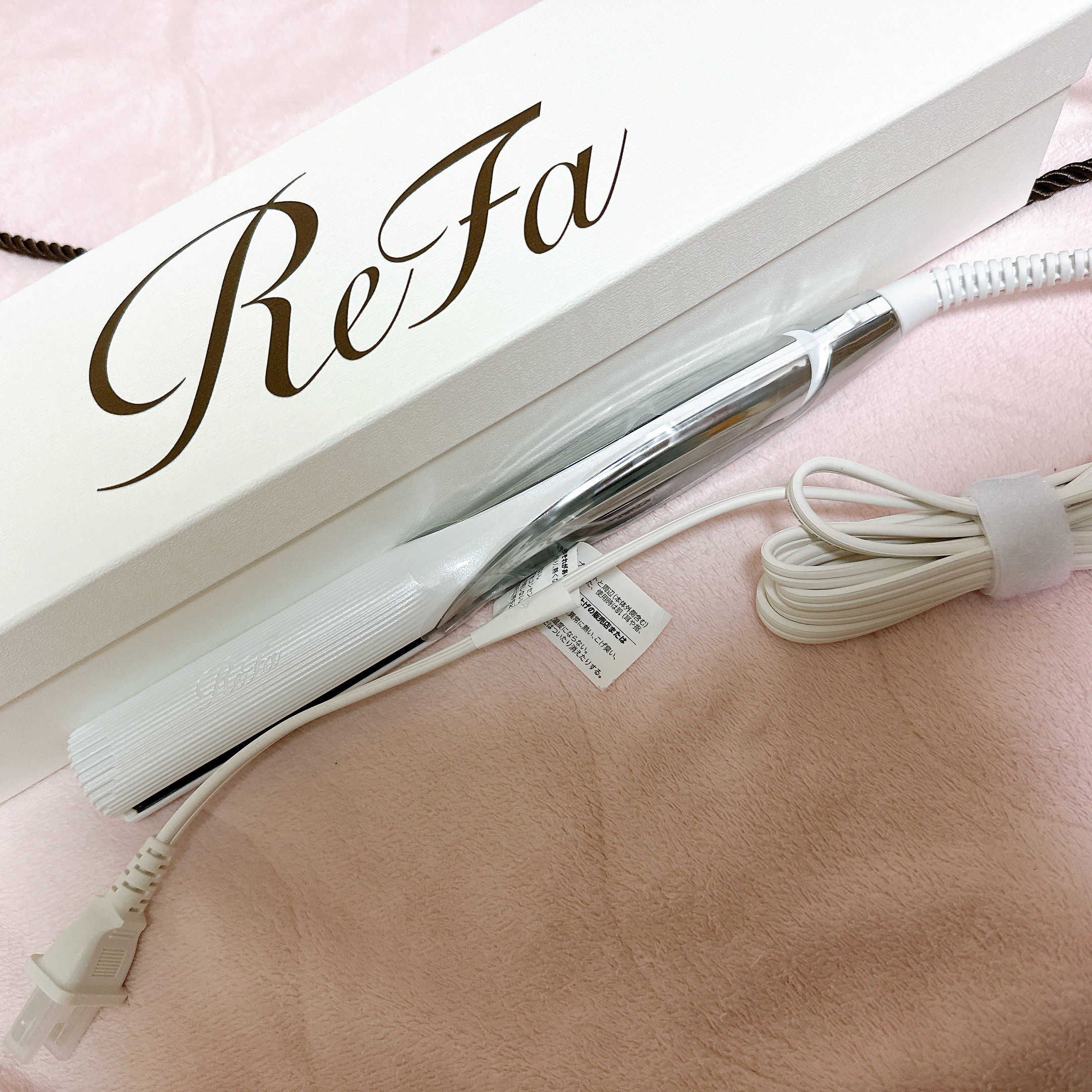 リファ ストレートアイロン プロ ホワイト/ReFa/ストレートアイロンを使ったクチコミ（1枚目）