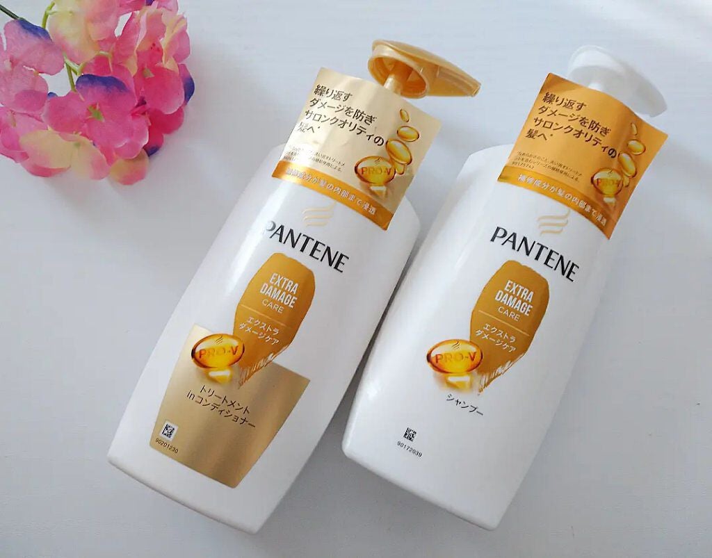 エクストラ ダメージケア シャンプー/トリートメント in コンディショナー/パンテーン/市販シャンプーを使ったクチコミ(1枚目)