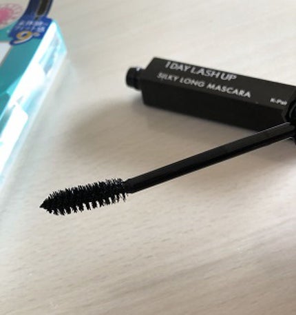 1DAY LASH UP シルキーロングマスカラa/K-パレット/マスカラを使ったクチコミ(2枚目)