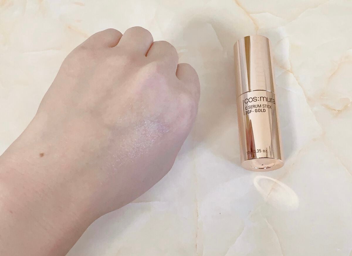 C SERUM STICK/cos:mura/フェイスバームを使ったクチコミ(5枚目)