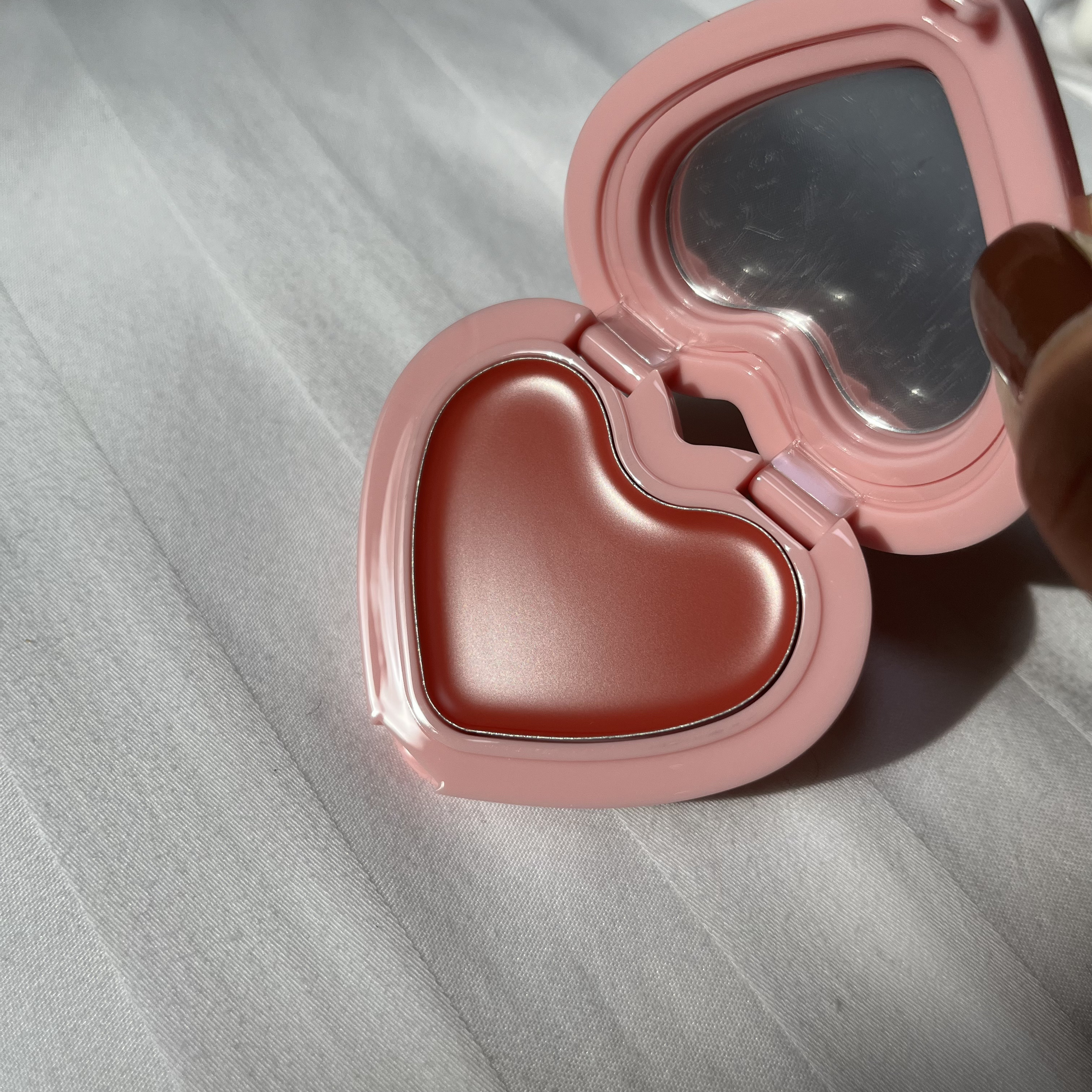 GLOWY CREAM BLUSH/AOU/ジェル・クリームチークを使ったクチコミ（2枚目）