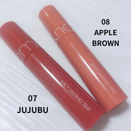 ジューシーラスティングティント/rom&nd/リップティントを使ったクチコミ(1枚目)