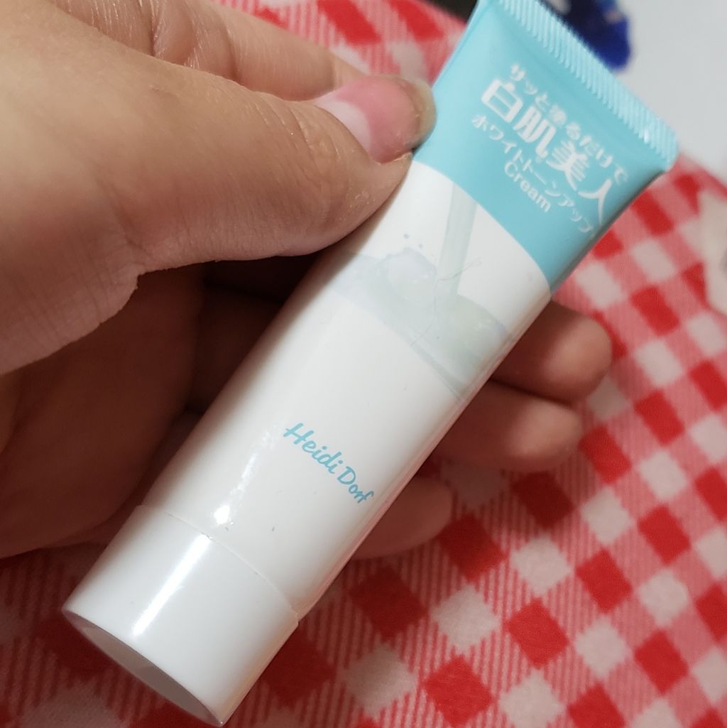ミルキーホワイト クリーム/ハイジドルフ/化粧下地を使ったクチコミ（1枚目）