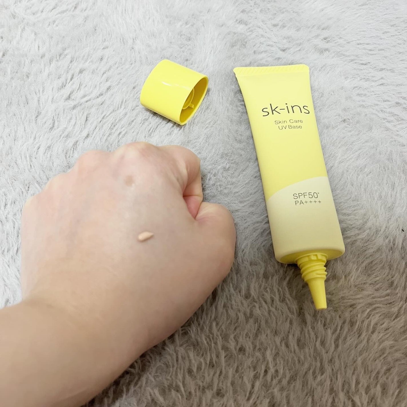 スキンス スキンケアUVベース/エリザベス/化粧下地を使ったクチコミ(2枚目)