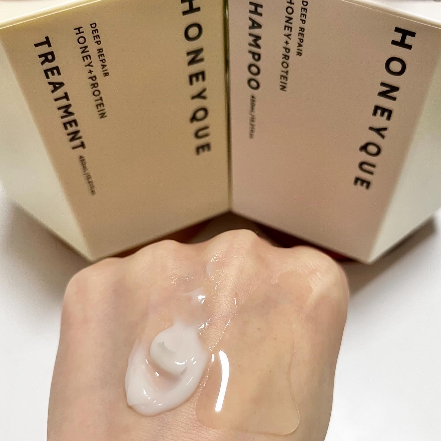 ディープリペア シャンプー モイスト／ヘアトリートメント モイスト/ハニーク/市販シャンプーを使ったクチコミ（3枚目）