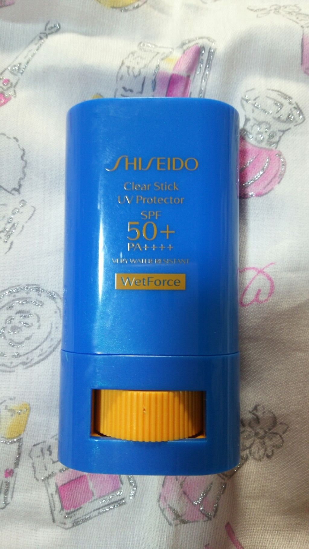 クリアスティック UVプロテクター/SHISEIDO/日焼け止め・UVケアを使ったクチコミ（1枚目）