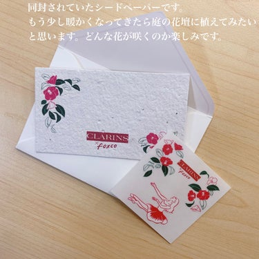 CLARINS フィックス メイクアップ Cのクチコミ「こんばんはーこぽりです！

CLARINSさんの限定コレクションかわいすぎて買ったのでご紹介☺.....」（3枚目）