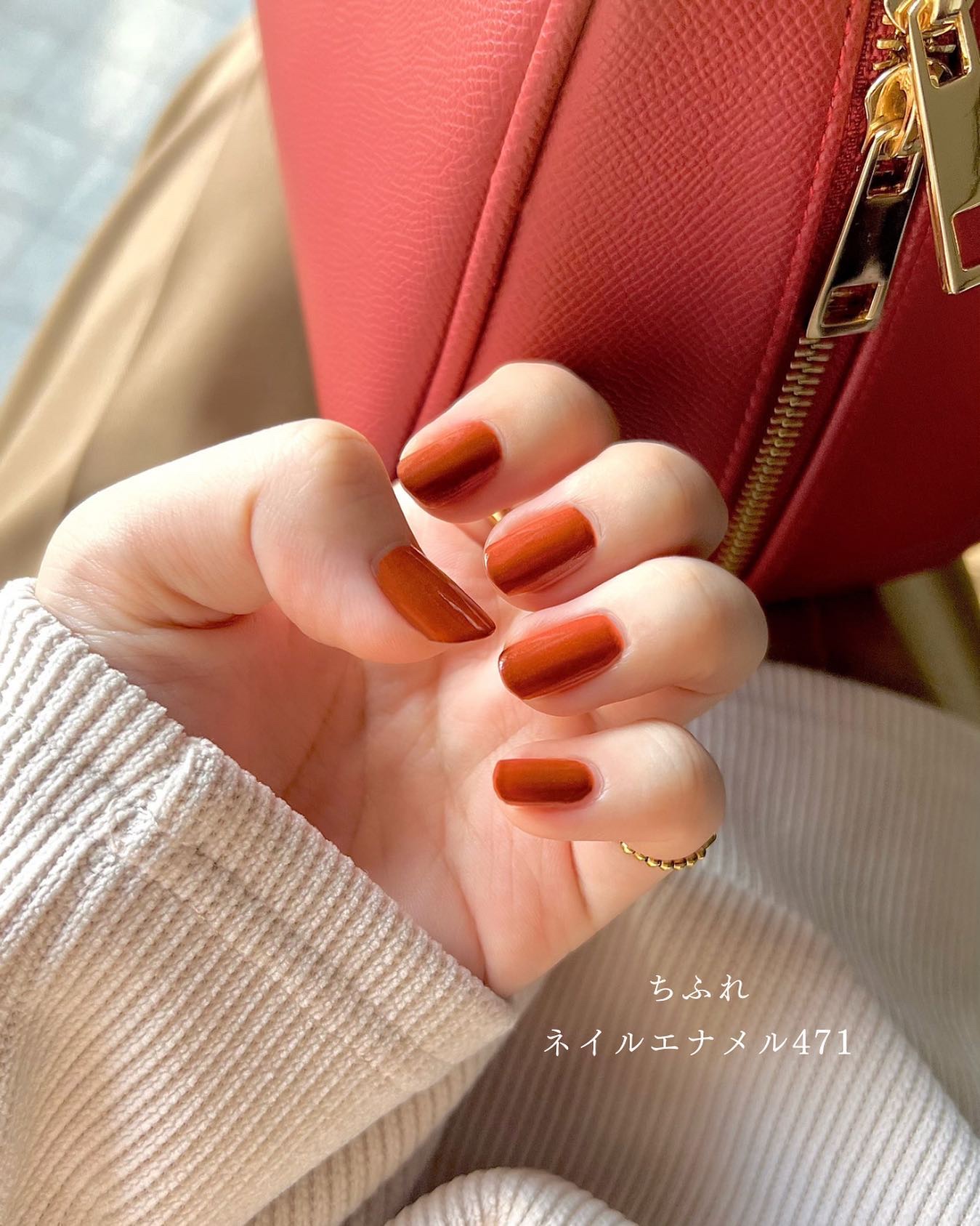 ネイル エナメル/ちふれ/マニキュアを使ったクチコミ（1枚目）