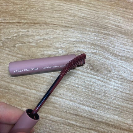 ラッシュ&アイブロウマスカラ/KIREI FACTORY/マスカラを使ったクチコミ(1枚目)