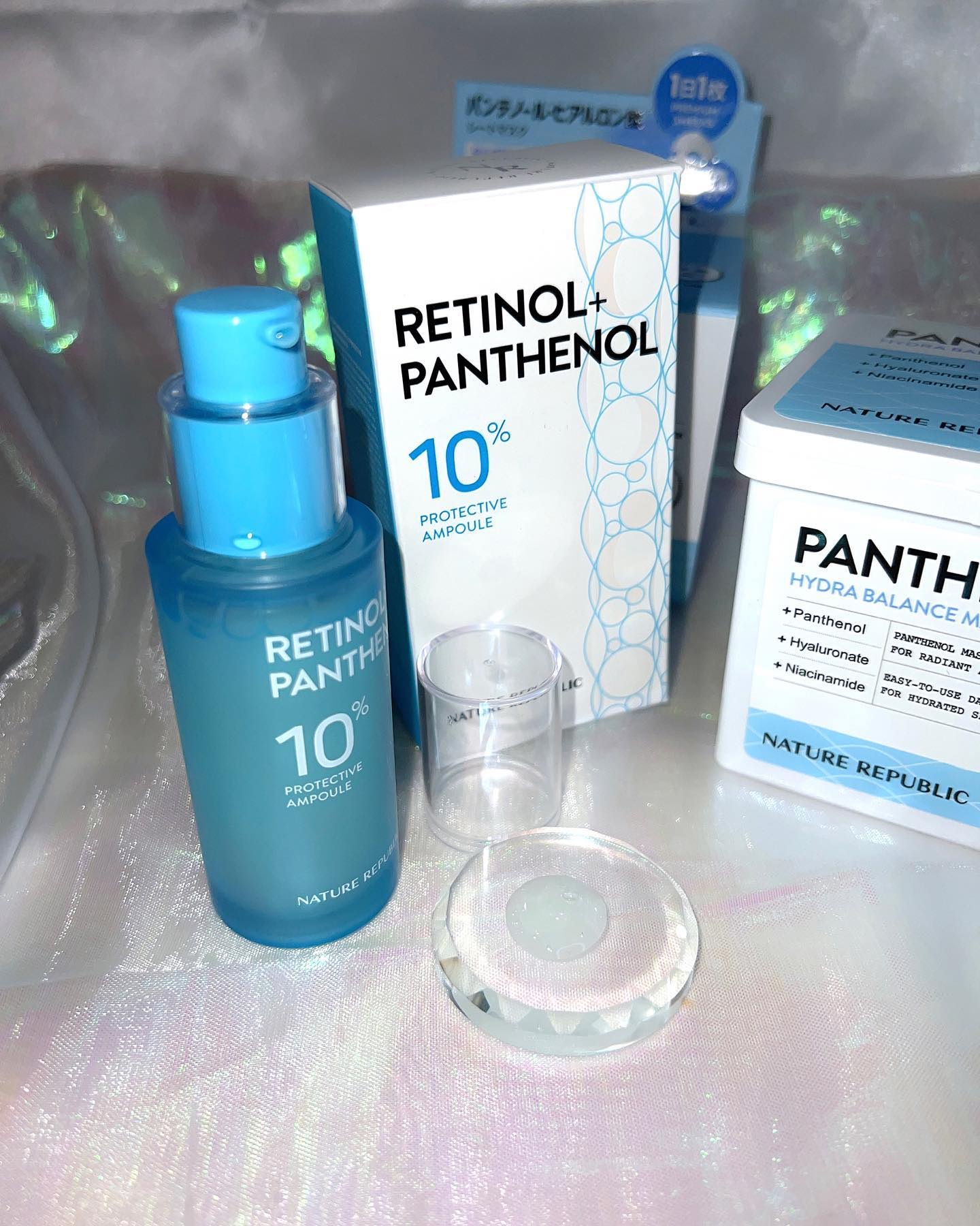 キューブマスク パンテノール/ネイチャーリパブリック/シートマスク・パックを使ったクチコミ（3枚目）