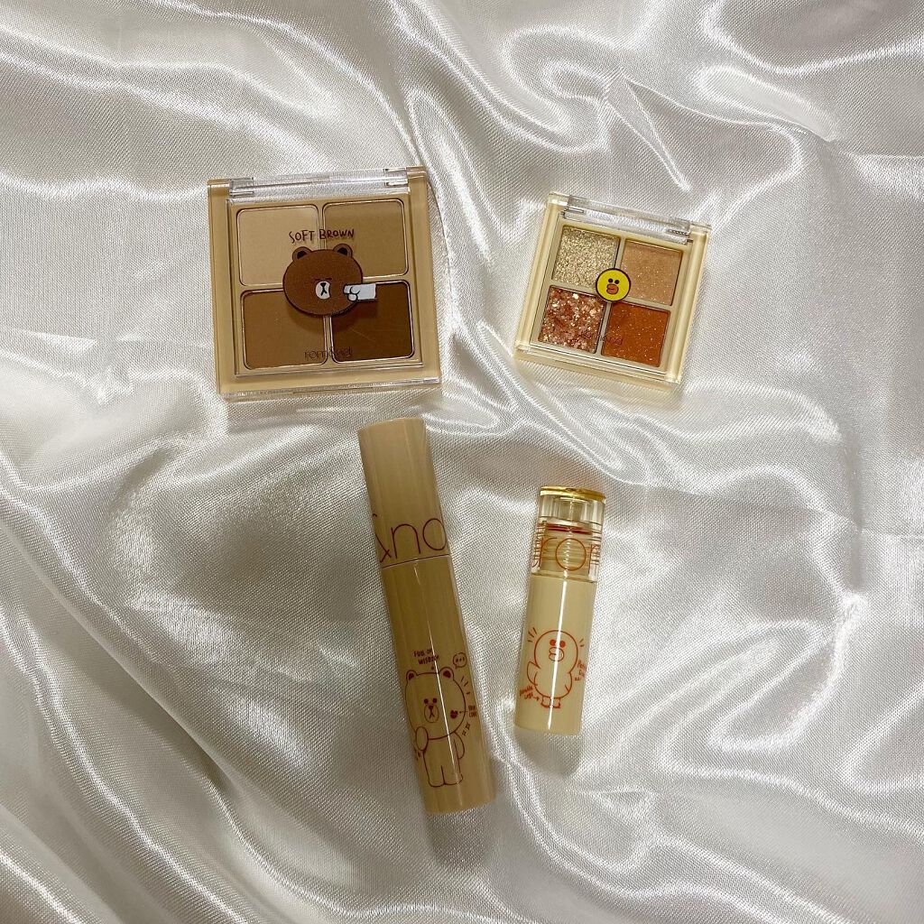 LINE FRIENDS EDITION/rom&nd/メイクアップキットを使ったクチコミ(1枚目)