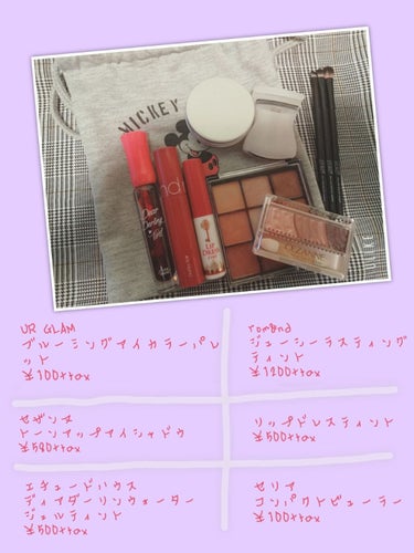 UR GLAM　BLOOMING EYE COLOR PALETTE/U R GLAM/アイシャドウパレットを使ったクチコミ（2枚目）