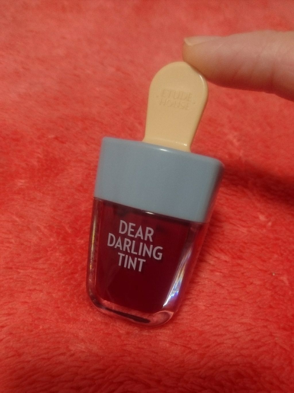 ディアダーリン ウォータージェルティント （アイスティント）/ETUDE/口紅を使ったクチコミ（1枚目）