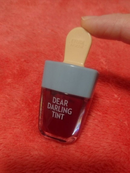 ディアダーリン ウォータージェルティント (アイスティント)/ETUDE/口紅を使ったクチコミ(1枚目)