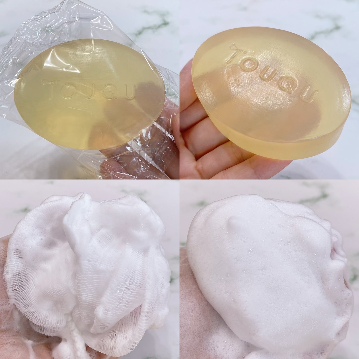 TOUQU to tone シュガーソープ/TOUQU to tone/洗顔石鹸を使ったクチコミ(2枚目)