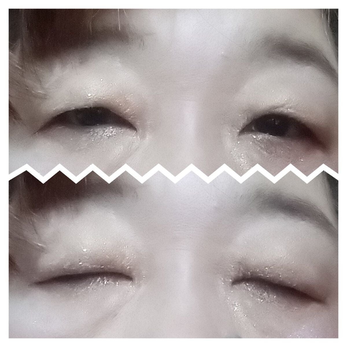 クリアボックス4色アイシャドウパレット/MINSHZEE/アイシャドウパレットを使ったクチコミ(3枚目)