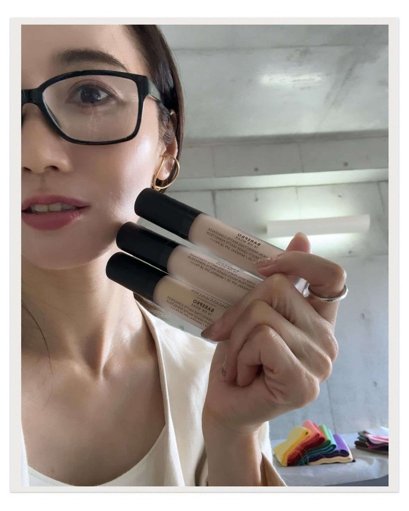 aoiponya on LIPS 「今日も暑かったですね🥲メイク直しは最近いただいた@baremi..」(5枚目)