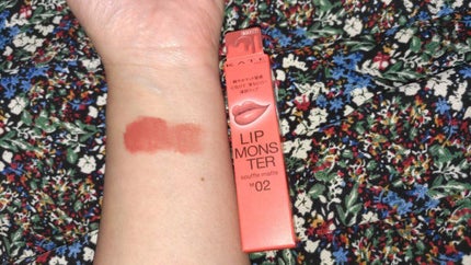 リップモンスター スフレマット/KATE/口紅を使ったクチコミ(3枚目)