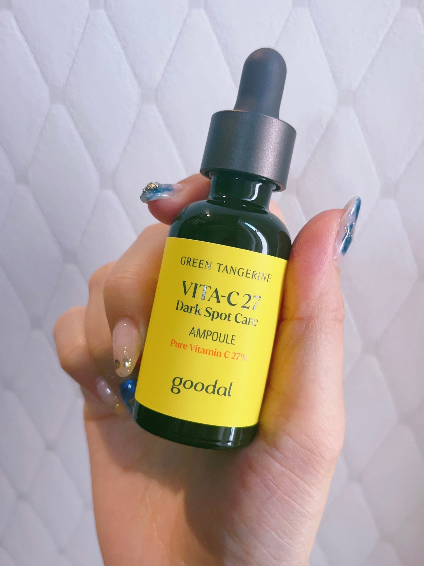 グリーンタンジェリン ビタC ダークスポットケアセラム/goodal/美容液を使ったクチコミ(3枚目)