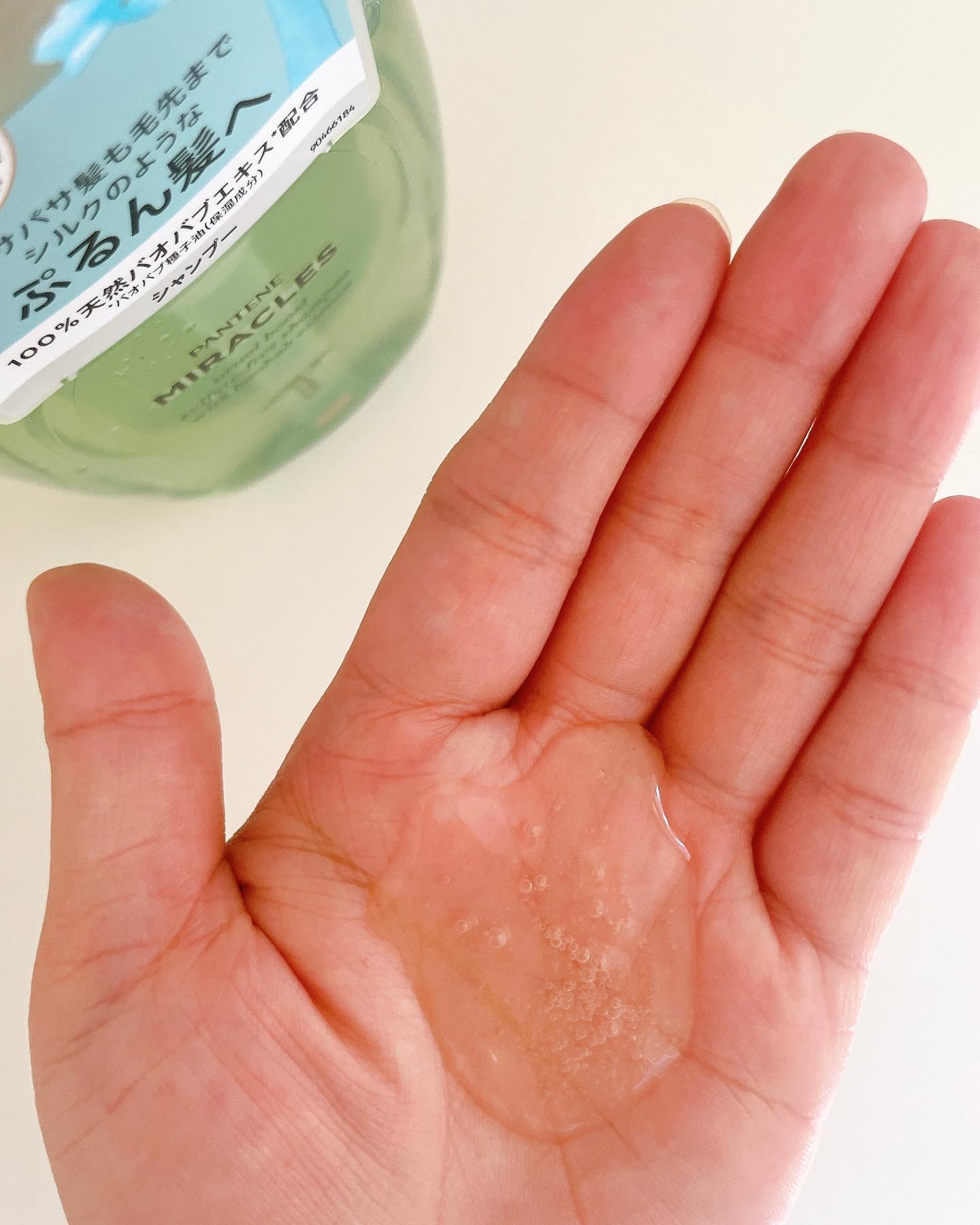 ミラクルズ うるおいブースト シャンプー/トリートメント/パンテーン/市販シャンプーを使ったクチコミ（3枚目）