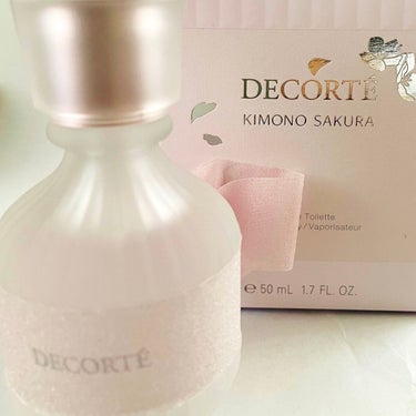 キモノ サクラ オードトワレ 50ml/DECORTÉ/香水(レディース)を使ったクチコミ（1枚目）