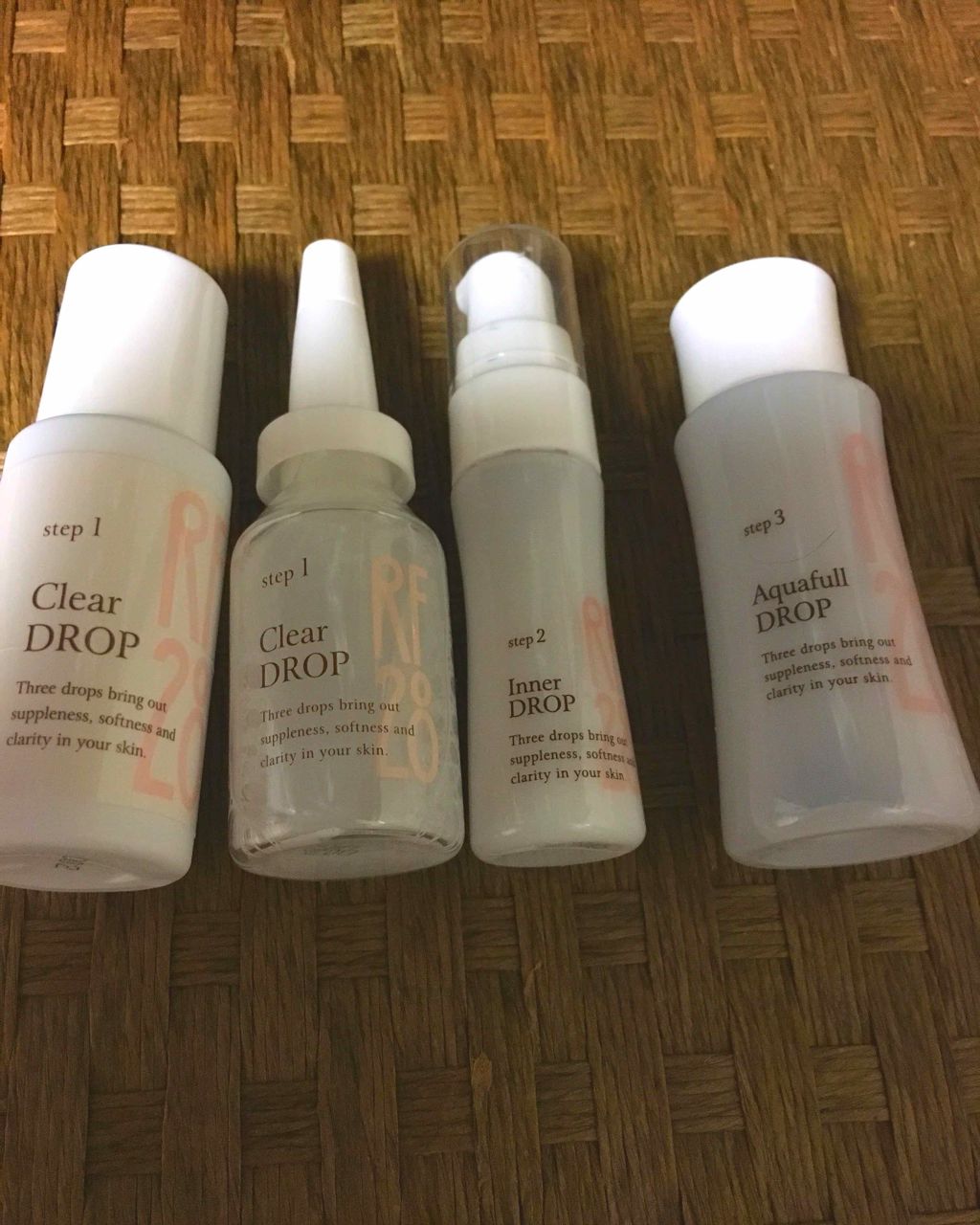 三つの雫 トライアルキット/RF28/トライアルキットを使ったクチコミ(1枚目)