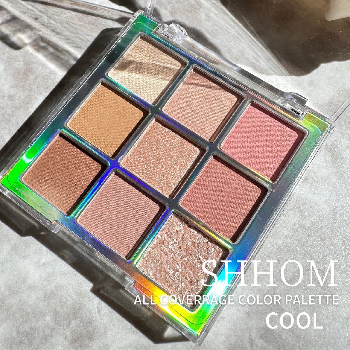 オールカバレージカラーパレット/SHHOM/アイシャドウパレットを使ったクチコミ（2枚目）