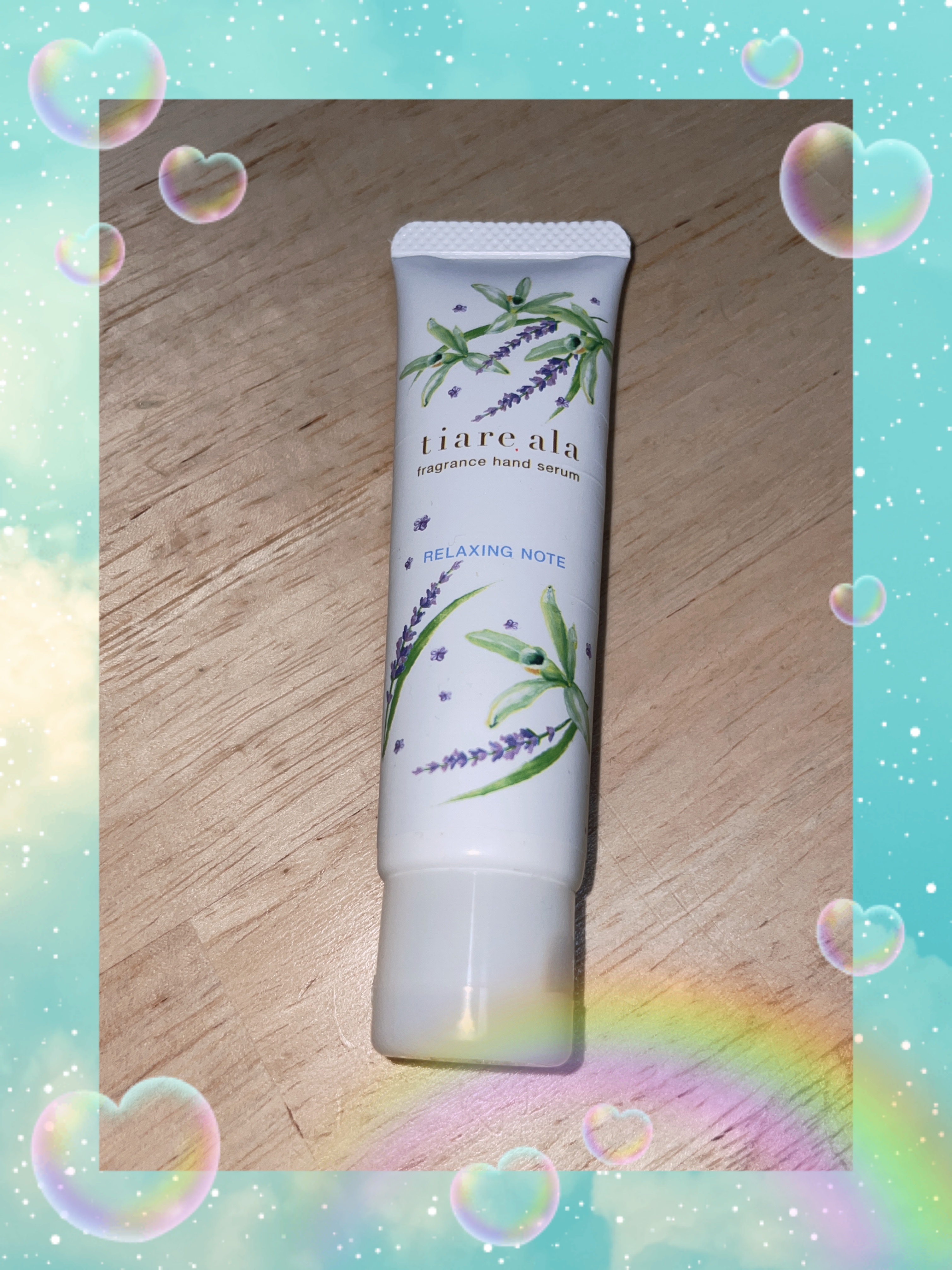 フレグランスハンドセラム ラブノート/tiare ala/ハンドクリームを使ったクチコミ（1枚目）