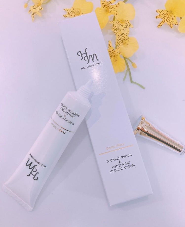 リンクルリペア&ホワイトニング メディカルクリーム/ハダメキミライ/アイケア・アイクリームを使ったクチコミ（2枚目）