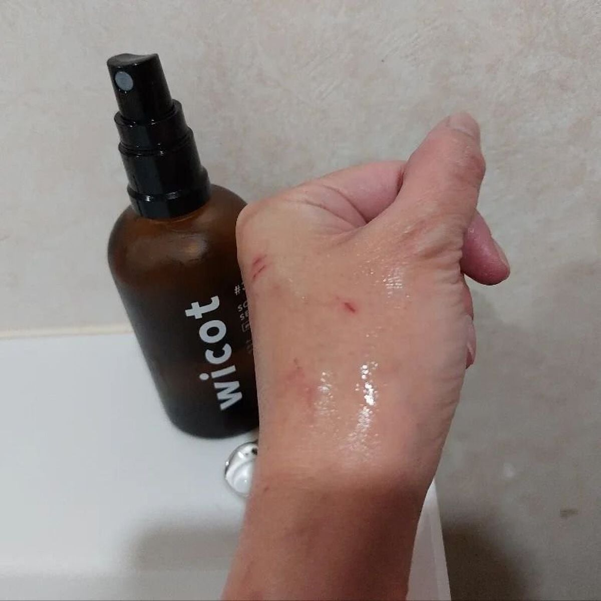 薬用スカルプセラム/wicot/頭皮ローションを使ったクチコミ(3枚目)