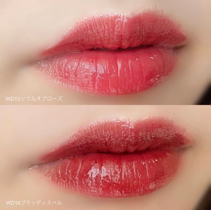 ザ ウォータリーデューティント/MERZY/リップティントを使ったクチコミ(3枚目)