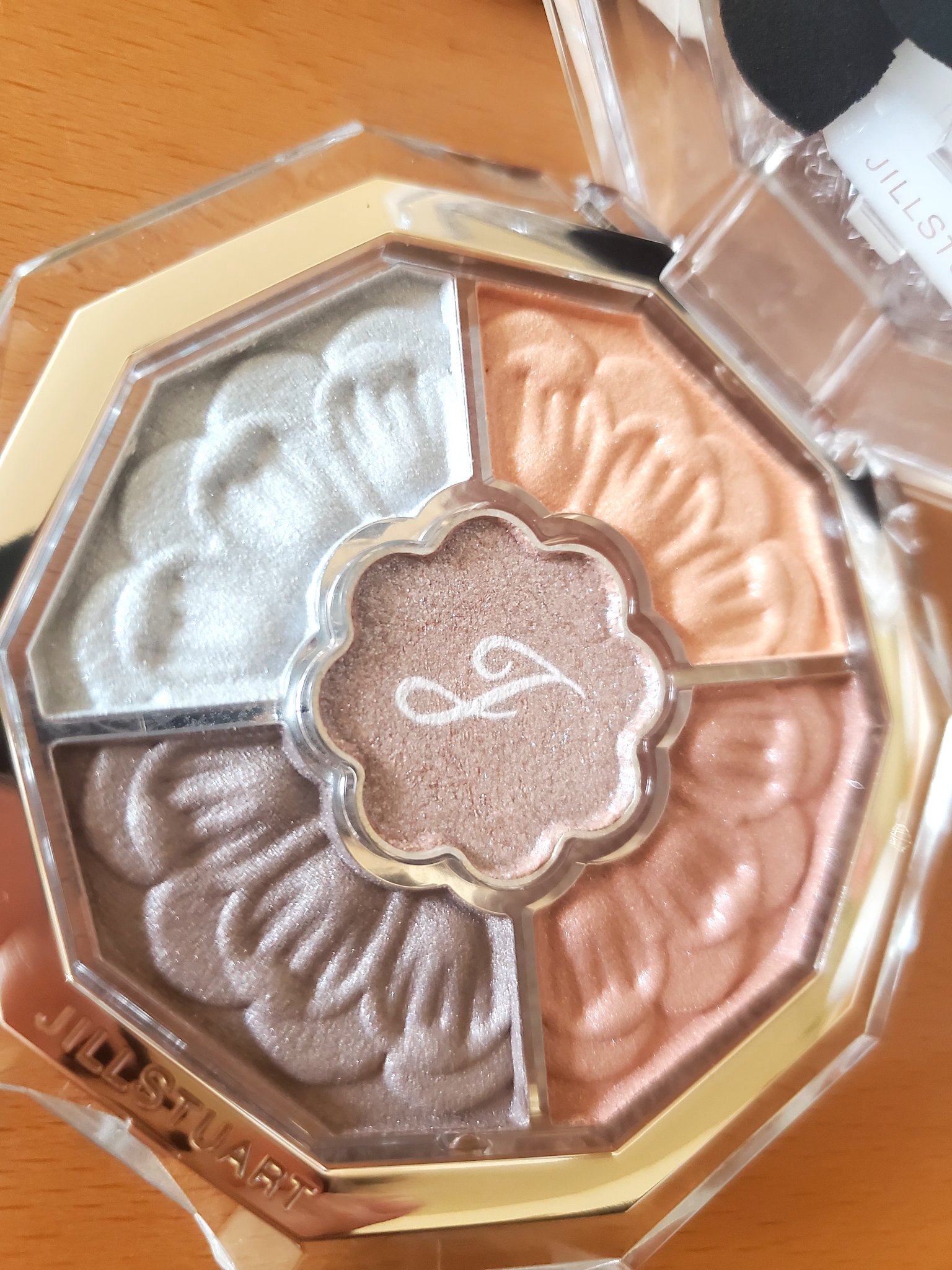 ジルスチュアート ブルームクチュール アイズ　ジュエルドブーケ 10 nemesia labradorite(限定)/JILL STUART/アイシャドウパレットを使ったクチコミ（3枚目）