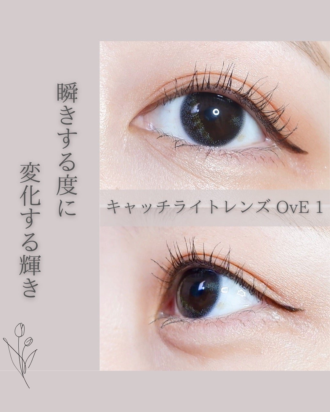 OvE(オヴィ) 1day/OvE/ワンデー(1DAY)カラコンを使ったクチコミ(1枚目)