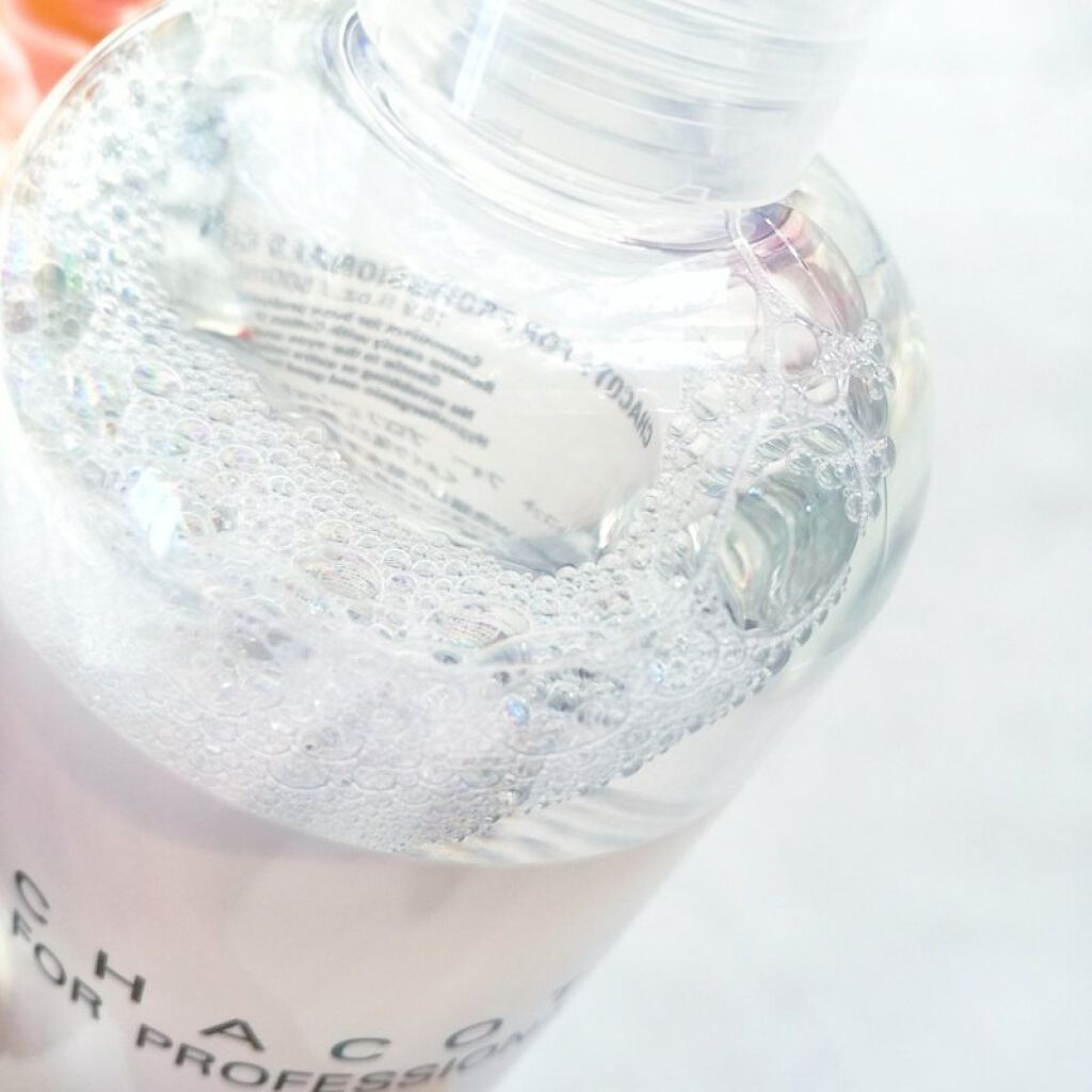 チャコット・コスメティクス クレンジングウォーターのクチコミ「水道がない舞台の楽屋で大活躍！
うるおい感、残る、美容水メイク落としです。

＊メイク落.....」（2枚目）