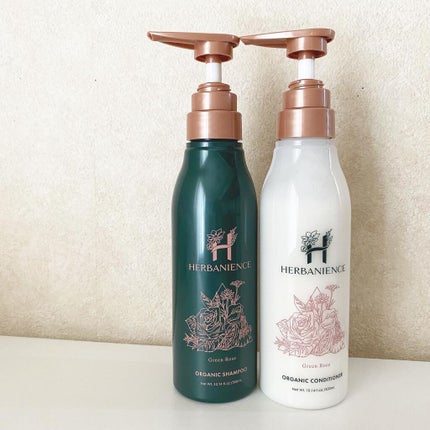 ハーバニエンス シャンプー・コンディショナー(グリーンローズ)/HERBANIENCE/市販シャンプーを使ったクチコミ(5枚目)