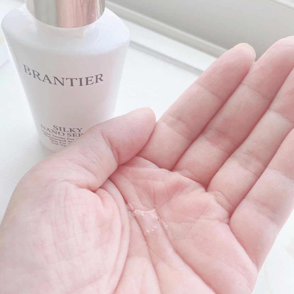  シルキーナノセラム /BRANTIER/美容液を使ったクチコミ（3枚目）