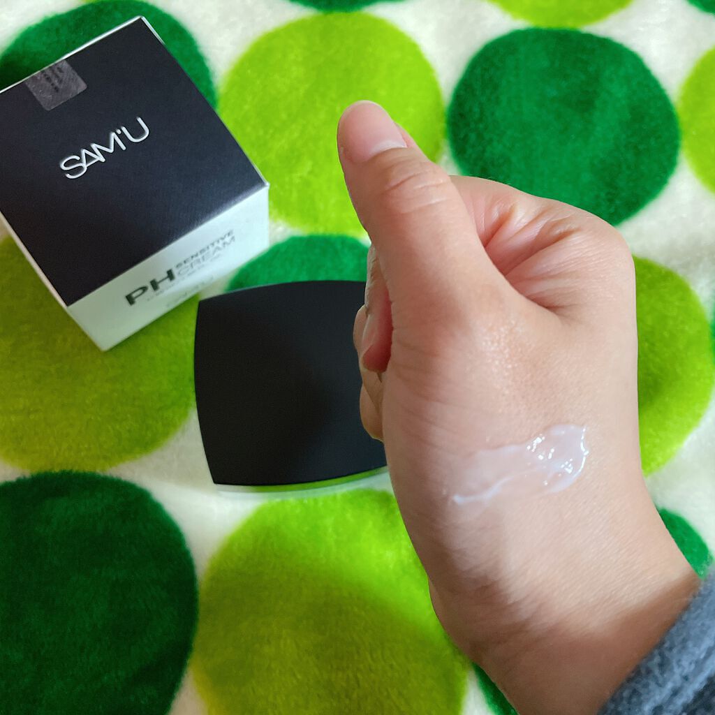 サミュ PHセンシティブクリーム/SAM'U/フェイスクリームを使ったクチコミ（3枚目）