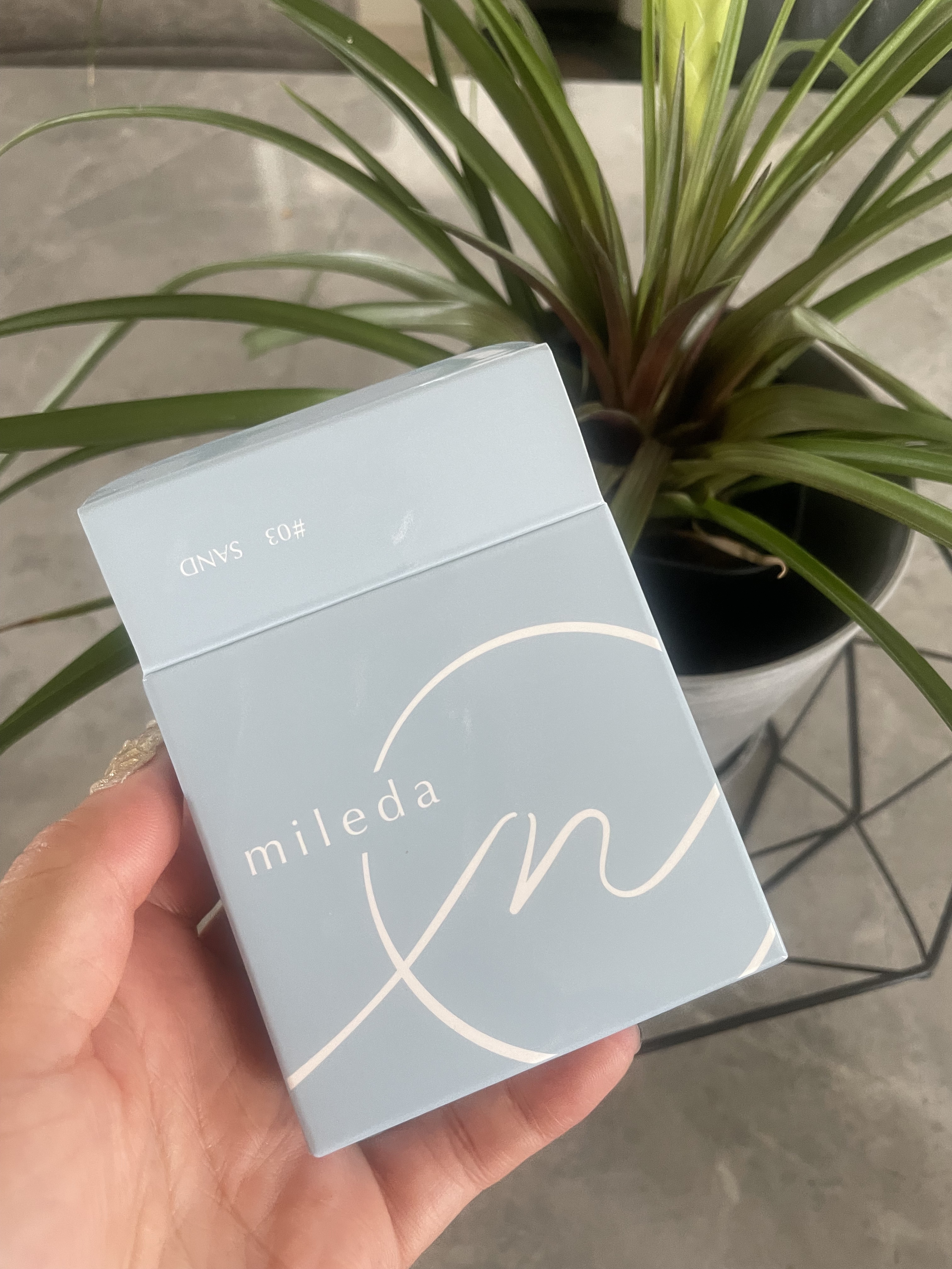 スムースフィットファンデーション/mileda/パウダーファンデーションを使ったクチコミ（2枚目）