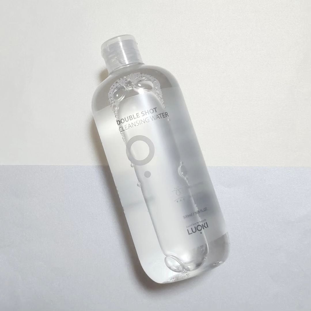 ダブルショットクレンジングウォーター/LUOKI/クレンジングウォーターを使ったクチコミ(1枚目)