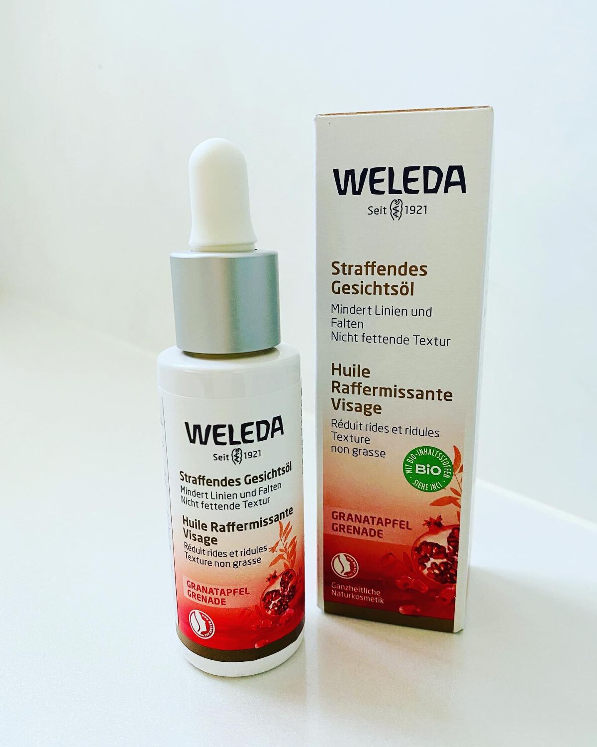 ざくろ フェイシャルオイル/WELEDA/フェイスオイルを使ったクチコミ(1枚目)