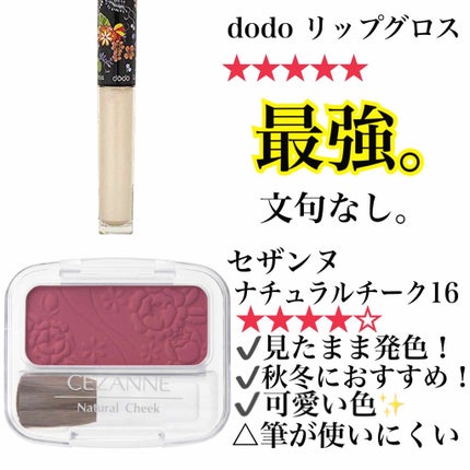 【旧品】パウダーチークス/キャンメイク/パウダーチークを使ったクチコミ(3枚目)