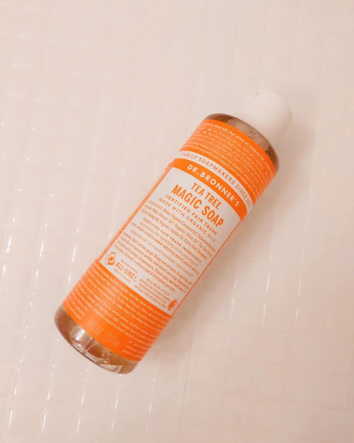 マジックソープ ティートゥリー/ドクターブロナー/ボディソープを使ったクチコミ（1枚目）