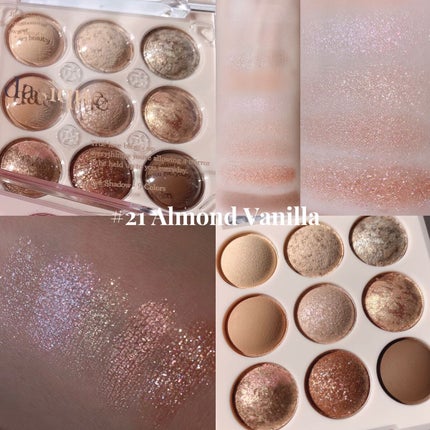 シャドウパレット/dasique/アイシャドウパレットを使ったクチコミ(4枚目)