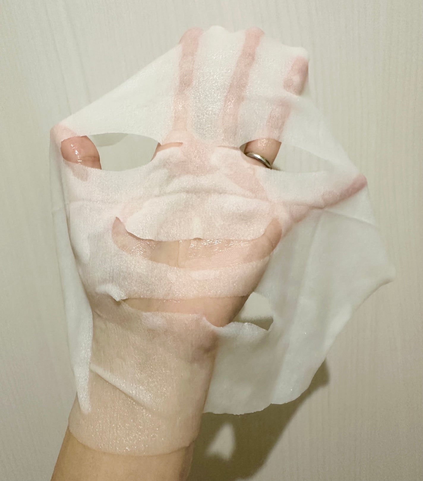 薬用リンクルエッセンスマスク ホワイト/なめらか本舗/シートマスク・パックを使ったクチコミ(3枚目)